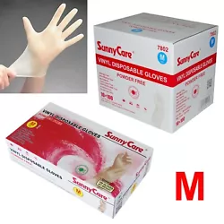 Vinyl Disposable Gloves. Full Case Vinyl Disposable Gloves. (Powder Free). This Product Complies with FDA CFR 177.1950...
