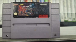 Contra 3 III: The Alien Wars (Super Nintendo, SNES, 1992) Authentic - Tested!
