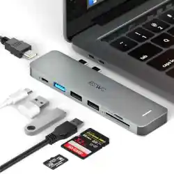 Output 4K HDMI. Conçu pour Macbook. Port USB C multifonctionnel.