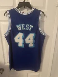 Jerry west #44 Men’s Blue Los Angeles Lakers Jersey. Condition is New. Shipped with USPS Ground Advantage.