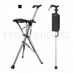 Ta-Da Chair Folding Aluminium Tripod Cane Chair Portable Walking Stick (85cm). Ta-Da Chair Applicable Object. Ta-Da...