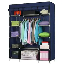 Introductions: Troubled about storage issues in your house? Try our 5-Layer 12-Compartment Non-woven Fabric Wardrobe...