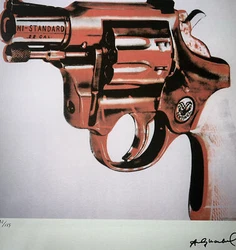 Features vibrant multi-colors in the pop art style.