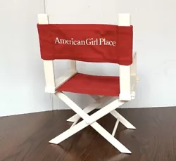 American Girl Place Doll Directors Chair New in box Smoke free home
