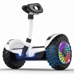 Whilst, its powerful motor ensures a good range of 8-9 miles and speed 10 mph. One can comfortably ride the hoverboard...