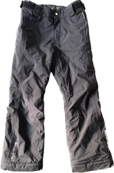 Helly Hansen Black Snow Ski Pants 128/8 Jr Primaloft. *See photos showing a small tear in right knee. Otherwise, lots...