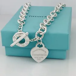 Tiffany box included. Choose the length you want and we will add on authentic Tiffany links to make it longer. Where do...