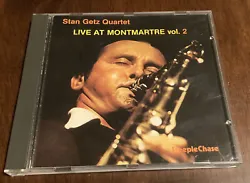 Stan Getz CD Live at Montmarte Vol. 2 1986 SteepleChase Jazz. CD very good + condition, some light scuffs. 4 tracks....