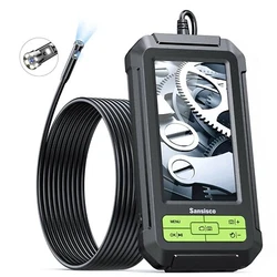Sansisco DS350 industrial endoscope. Sansisco 1080P DUAL LENS Endoscope DS350 captures HD videos and images, its useful...