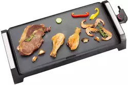 Votre plancha électrique répondra à toutes vos envies ! La surface de la plaque de cuisson est de 51 x 25cm. Cela...