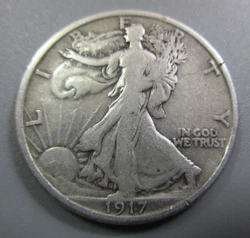 1917  P- Standing Liberty Quarter 90% Silver