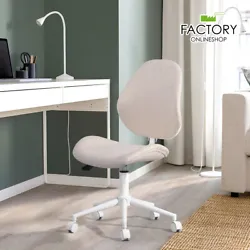 Curved backrest & seat perfectly fit your body. Colorful chair brings fashion look to your room. 1 X Office Chair. Foam...