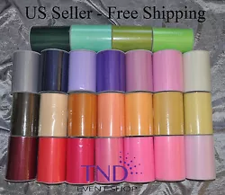NEW 6”x100 YARDS TULLE SPOOL/ROLL. Tulle has a special and soft uniqueness that automatically adds sophistication and...