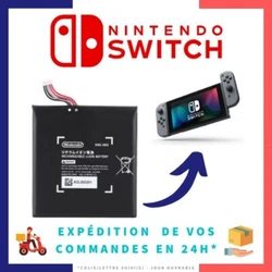 Batterie Nintendo switch Originale HAC-003. Protection contre les courts-circuits.