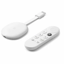 Google Chromecast with Google TV 4K UHD Media Streamer - Snow.