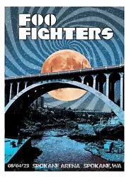 Here is your chance to get a limited edition 18x24 Foo Fighters concert poster signed and numbered limited to 100. This...