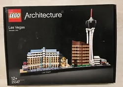 BOITE LEGO ARCHITECTURE. BOITE NEUVE LEGO 100 % OFFICIEL . BOITE JAMAIS OUVERTE = NEUF & SCELLÉE DONC COMPLETE .