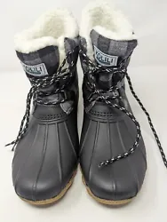 KOLILI Waterproof Duck Boots Women - Size 9 Insulated Snow Boots Cold Weather.  Boots are in Excellent Condition. No...