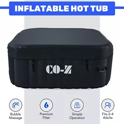 1 x Inflatable Hot Tub. Bubble Jets: 120. 1 x Hot Tub Cover. Fresh Filters. Heating Power: 1200W. Jet Power: 600W....