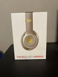 Beats by Dr. Dre Studio2 Wireless Headphones - Gold.Left hinge is missing a screw so its detached but works aside from...