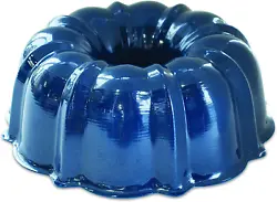 Our original and most recognized Bundt pan design Aluminum construction provides even baking and uniform results Made...
