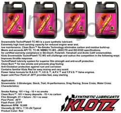 TechniPlate® lubricity system for superior film strength and anti-scuff protection. Contains familiar Klotz Red for...