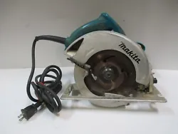 Makita 5007N Skill Saw. it is working condition. what you see in the picture exactly what your get.