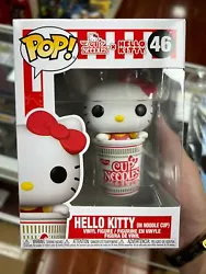(In Noodle Cup). Funko Pop Animation. Hello Kitty 46.6mm Beyond Pop Protector.