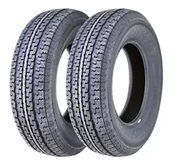 Set 2 Premium Heavy Duty Trailer Tires ST205/75R15 Radial 10 ply Load Range E! Steel belted radial. Trailer tires....