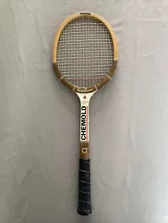 Vintage Rod Laver Chemold Professional Wooden Tennis Racquet 4 5/8 M Has Marking.