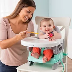 The Summer Infant Deluxe Comfort Folding Booster Seat is a convenient, comfortable solution for eating in-home or...