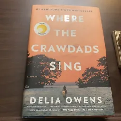 Where the Crawdads Sing by Delia Owens Hardcover 2018. See Pictures-Very Good ConditionInscribed with Name See pictures