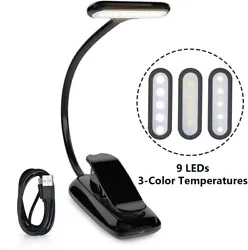 【Widely Application】: The flexible dimmable light, designed for book and ebook reading, its perfect for camping,...