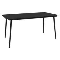 Cette table de salle Ã  manger ajoute un look moderne Ã  votre jardin, patio ou salle Ã  manger. La table de...