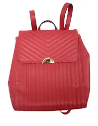 Functional design with a classic shape and flap-style closure; covered with cleanly stitched quilted details in a...