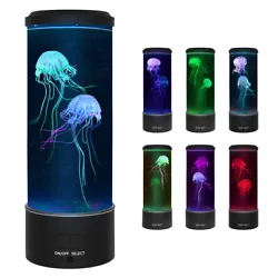 Jellyfish lamp 1. Simulation jellyfish 2. Light color: colorful color change. USB power cable 1. We have a lot of local...
