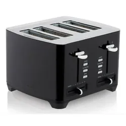 Power: 1750W. Westinghouse 4 Slice Deluxe Toaster - Black. Breakfast for the whole family has never been easier with...