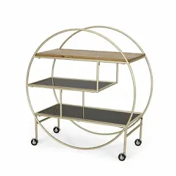 Bring a smooth look to your living room or bedroom with the help of this contemporary bookshelf. This bookshelf is...