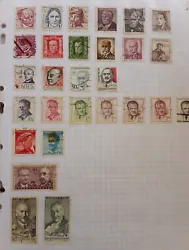 Collection De 141 Timbres Anciens - Tchecoslovaquie - Republique Tcheque-Rare.  À voir!  Plusieurs timbres rares!...