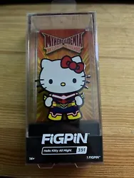 FiGPiN Hello Kitty All Might #391 MHA Sanrio 1st Edition Hard Case IN HAND!.