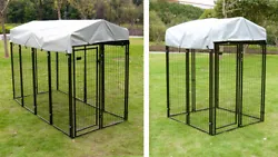 Your dog will be secure and comfortable in our Welded Wire Uptown Dog Kennel. This kennel will keep your pet safe while...