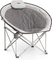 Item model number 40025. Sit and relax in the core oversized padded round chair! Perfect for camping, sporting events...