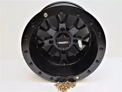 System 3 SB-4 Beadlock Wheel 15x10 5+5(-5mm) Offset 4/137 Matte Black 15S3-31371.