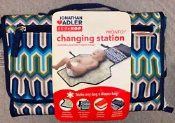 Skip Hop Pronto Signature Blue Chevron Style Changing Station*BNIP. Condition is 