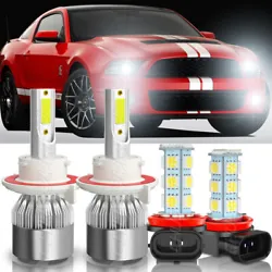 LED Headlights LED Fog Light Bulbs Featured here is a pair (2 pieces) of our H11/H8/H9 360 Degrees shine 18-SMD LED...