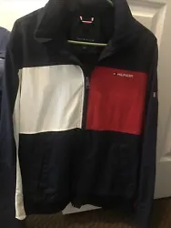 Tommy Hilfiger Jacket with flag on chest.