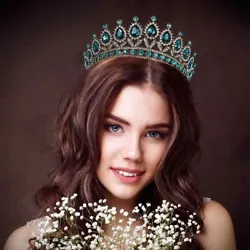 You are looking at the sensational and unique rhinestone crown. ♕ The queen crown is of high quality, bend at the end...