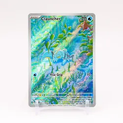 Clauncher - 205/198 Scarlet & Violet ART RARE Pokemon - NM/MINT This card condition is listed as Near Mint/Mint. Dont...