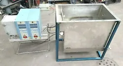 This is aCrest Dual Power Ultrasonic Cleaning System with 25 gallon Stainless Steel Heated Tank. Tested and working...