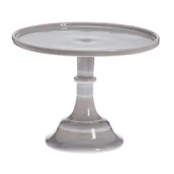 This elegant cake plate is crafted from high-quality glass that undergoes an extensive firing, molding, pressing,...